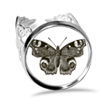 thumbnail image 1 of with Dark Wing Dark Colour Ring Adjustable Love Wedding Engagement, 1 of 3