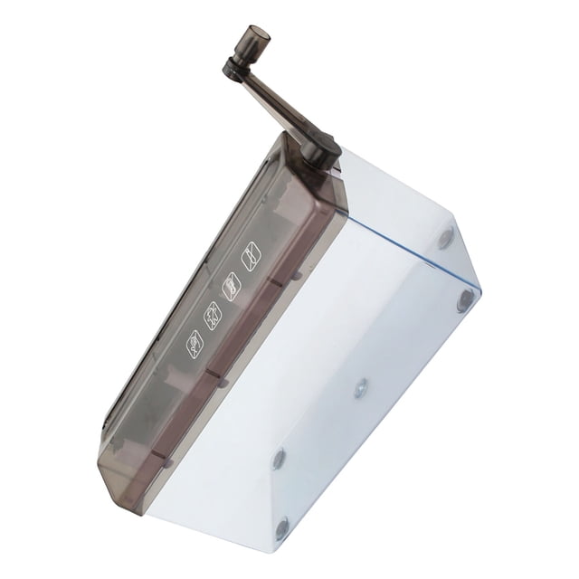 Paper Shredder,Paper Shredder Plastic Manual Paper Cutting Machine Home Shredder Highly Versatile