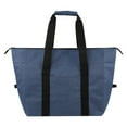 thumbnail image 5 of Insulated Reusable Grocery Shopping Bag, Large Picnic Cold Storage Bag, Outdoor Food Preservation Bag, Large Capacity Foldable Storage Bag Navy L, 5 of 7