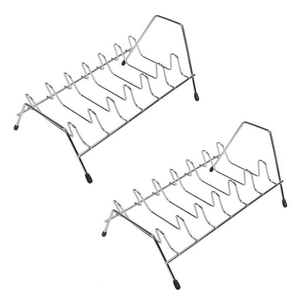 2X Estante de Secado de Platos Estante de Platos de Cocina Y Soporte de Platos Escurridor de Platos