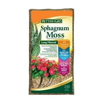 BETTER-GRO Sphagnum Moss Growing Medium Peat Moss Soil, 240g, Black