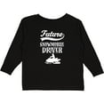 thumbnail image 3 of Inktastic Future Snowmobile Driver Snowmobiling Boys or Girls Long Sleeve Toddler T-Shirt, 3 of 5