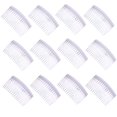 thumbnail image 1 of 12 peines de plástico con 16 dientes para el pelo, peines laterales, clips para velo de novia, peines para mujeres y niñas, accesorios para el cabello, transparente, 1 of 3