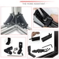 12PCS 2020 Aluminum Extrusion Profiles Corner Brackets+12PCS 2020 L ...