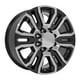thumbnail image 4 of Llanta OE y ruedas CV70A Sierra 2500/3500 Denali, 20 x 8.5, color negro brillante, 4 of 6