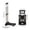 B Black, variant on COM1950s Folding Hand Truck, Portable Utility Cart with Telescoping Handle for Grocery Shopping, Moving Boxes, Camping & Travel