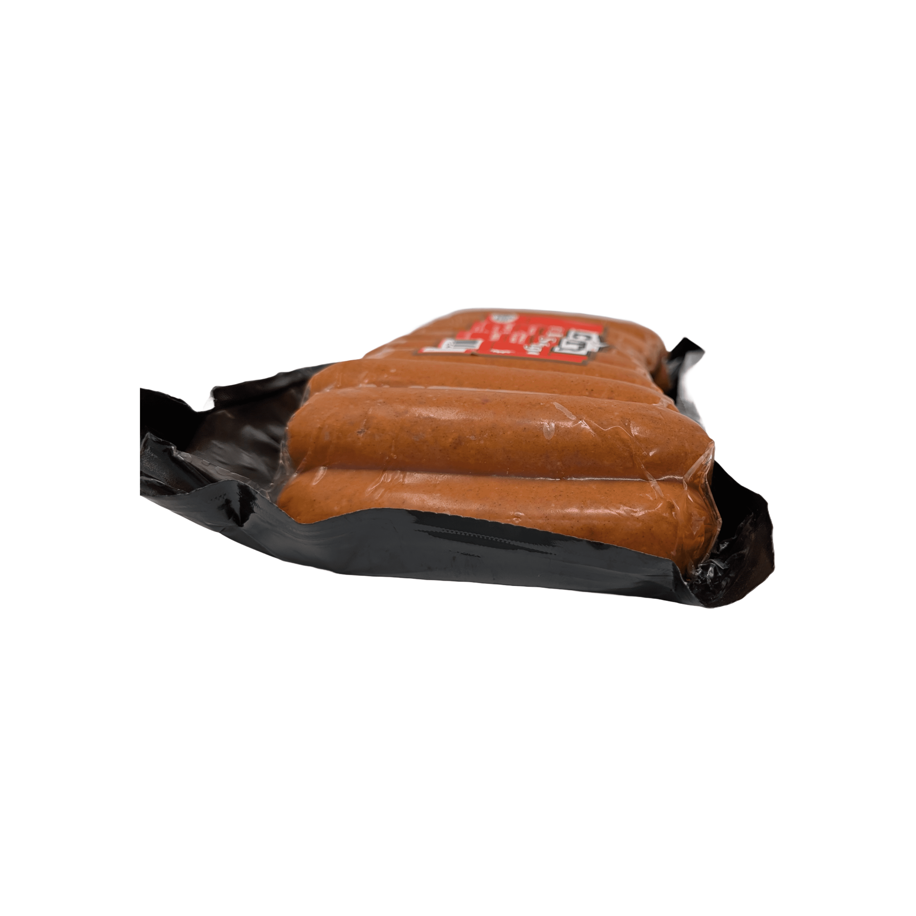 J.C. Potter Hot Links Pork and Beef Sausage, 17 count, 54 oz, Plastic Wrapped, Fully Cooked