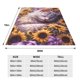 thumbnail image 3 of Balery Warm Sunflower Sleeping Cat Manta de Felpa Suave y Acogedora – Cobija de Franela Aterciopelada para Cama, Lavable y Cálida para Sofá, Mascotas, Transpirable-40"x30", 3 of 7
