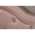 thumbnail image 3 of Hillsdale Meuble Karley Tête de Lit en Faux Cuir Rose, 3 of 4