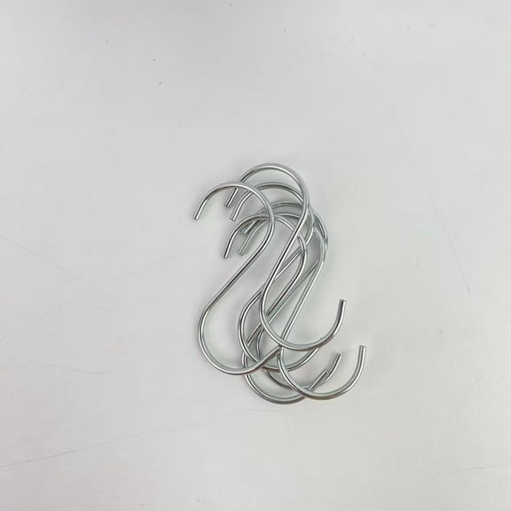Fruitiq Pot hooks of metal,Heavy Duty S Hooks Pan Pot Holder Rack Hooks Hanging Hangers S Shaped Hooks for Kitchenware Pots Utensils Clothes Bags Towels Plants