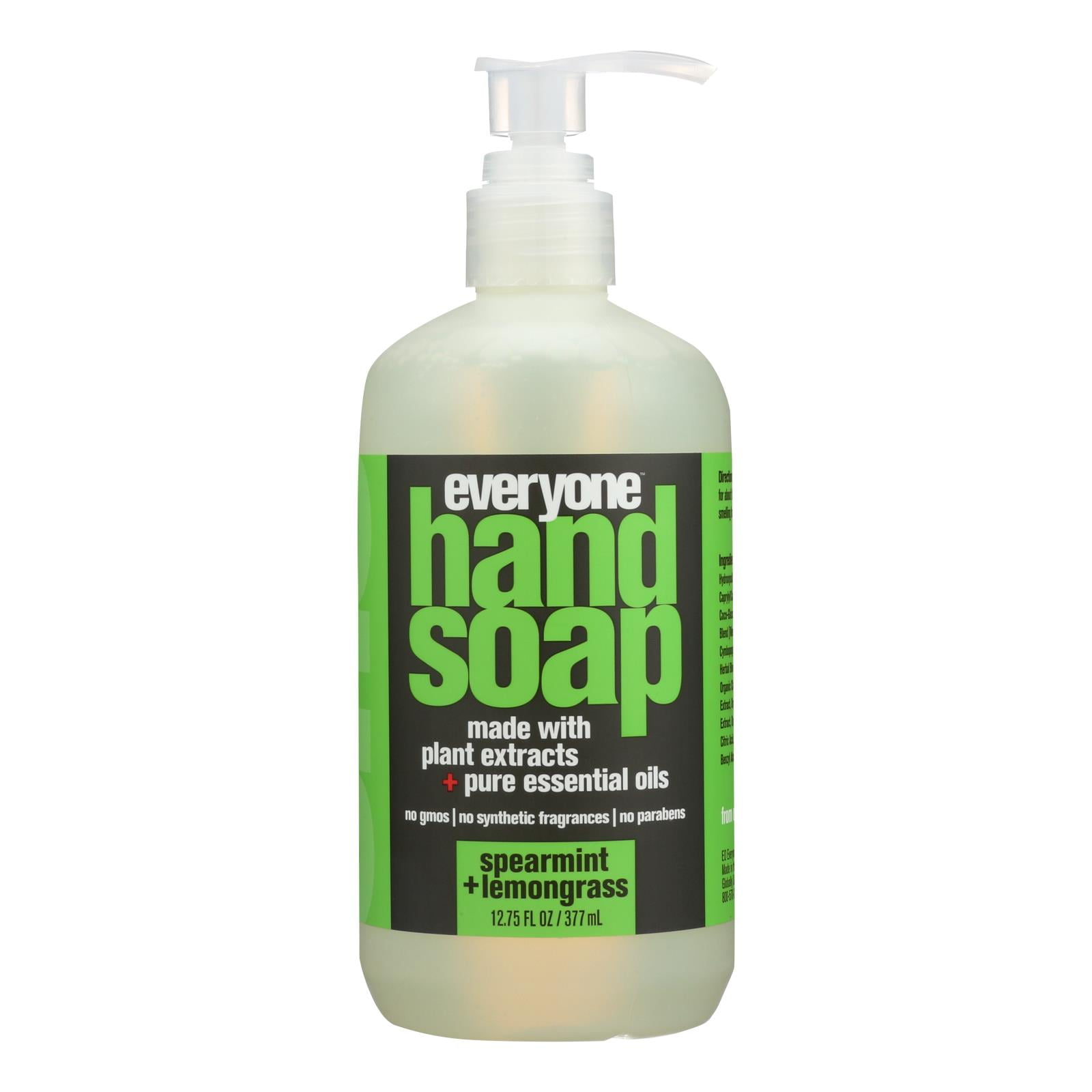 EO Products Everyone Hand Soap Spearmint and Lemongrass 12.75 oz Pack of 2
