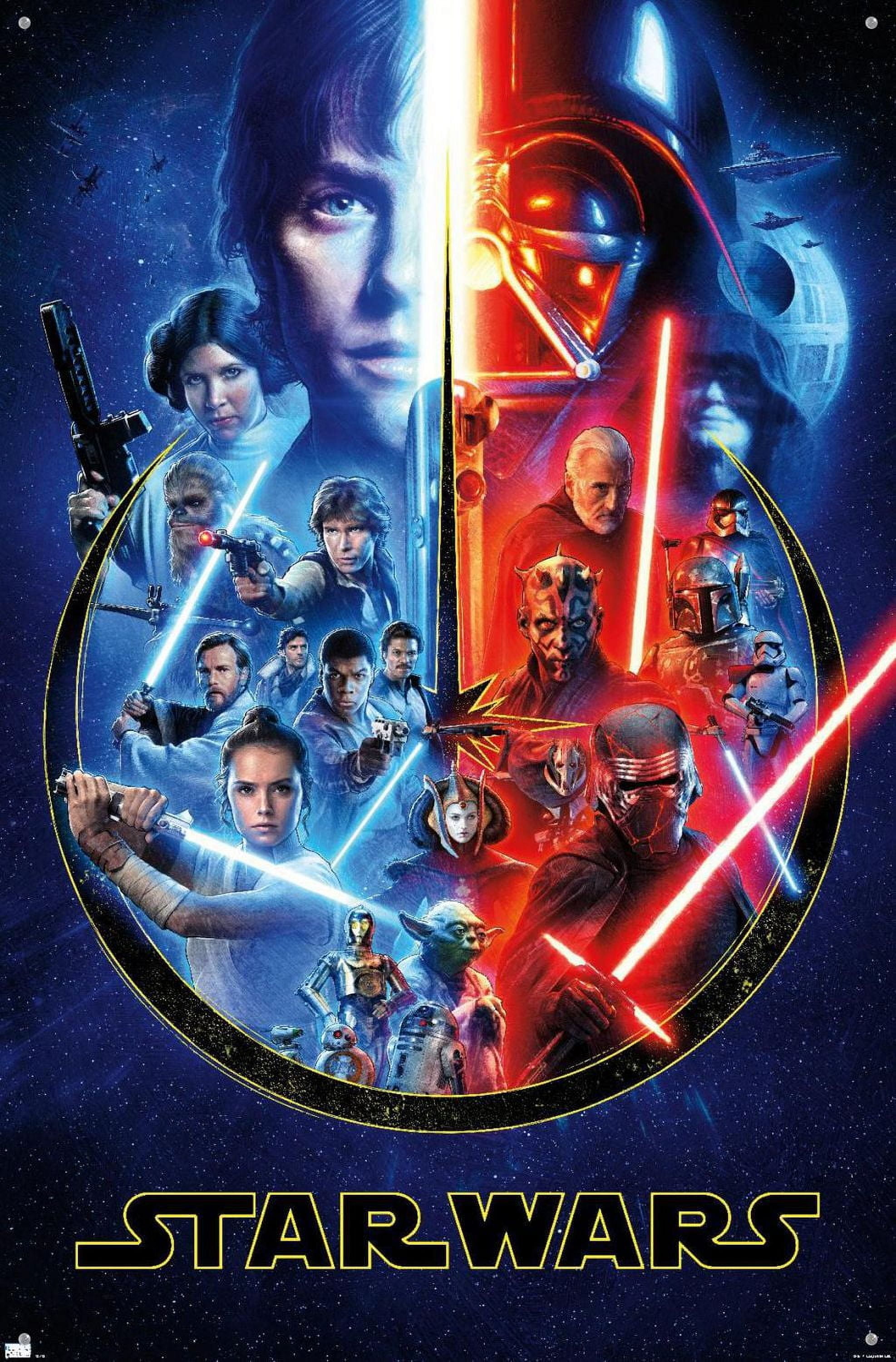 Star Wars - Skywalker Saga Wall Poster, 22.375" x 34"