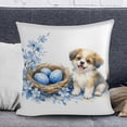 thumbnail image 3 of Yhmxh Fundas de cojín decorativas con temática de Pascua, ideales para dibujar, decoración navideña, regalo para niños, regalos de Pascua para mujeres, hombres y familia., 3 of 5