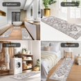 thumbnail image 4 of HEBE Boho Kitchen Rug Sets 3 Piece with Runner Non Slip Kitchen Rugs and Mats Washable Kitchen Mats for Floor Thick Kitchen Floor, 4 of 7
