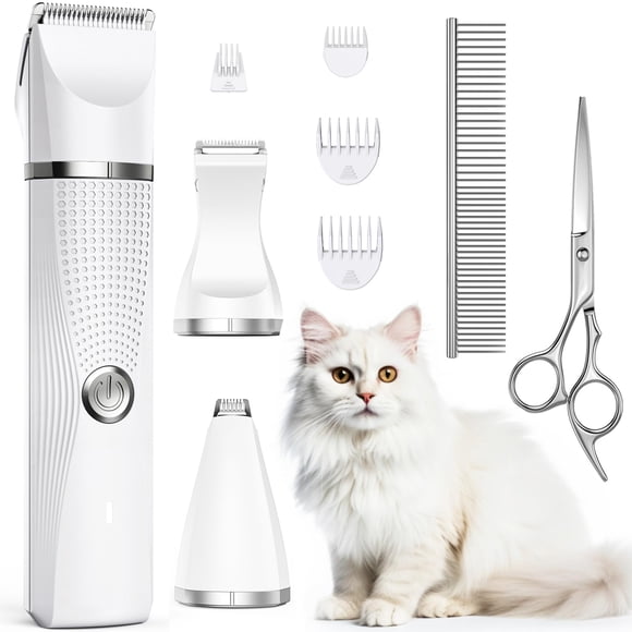 Kit de cortapelos Bautrium Cat con recortadora de patas eléctrica