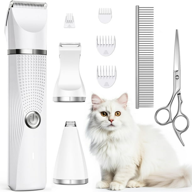 Kit de cortapelos Bautrium Cat con recortadora de patas eléctrica