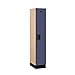 thumbnail image 3 of Salsbury Industries Single Tier Designer Wood Locker, Blue, 5' 1" x 18", 3 of 4