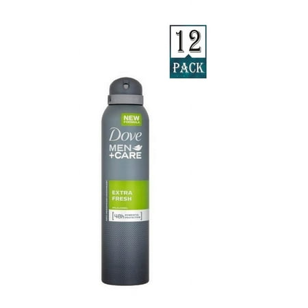 Dove Men Extra Fresh Antiperspirant Deodorant 48h Spray 150 ml (Pack of 12)