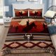 thumbnail image 3 of Juego de cama "Bull Riding, 3 of 3