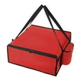 thumbnail image 2 of Bolsa térmica para pizza, calentador de pizza, ideal para uso comercial, compras, exteriores, impermeable, para viajes, catering, bolsa térmica para Rojo S, 2 of 8