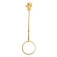 thumbnail image 1 of Naievear Soporte Anillo Ajustable Patrón de Flores Latón Rosa Cigarrillos para Fumar, 1 of 3