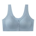 thumbnail image 3 of Antinious Ladies Lace Fashion Style Ventilate Front Buckle Bra Without Steel Rim, 3 of 5