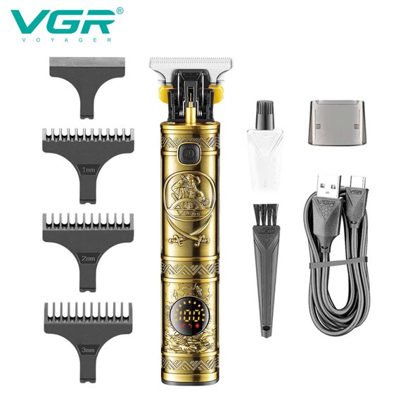 Hairdresser Hair Salon Sculpture Digital Display Electric Hair Clippers