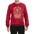 thumbnail image 2 of Wild Bobby, Loyal To One Dedicated Steadfast In Faith | Religious Bible Verse John 14:6 Inspirational/Christian Unisex Crewneck Graphic Sweatshirt, Red, 5X-Large, 2 of 6