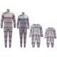 thumbnail image 2 of Q1FA Ropa de dormir de vacaciones, ropa de casa para hombres, mujeres y niños, pijamas navideños a juego para bebés, conjunto de pijamas navideños de manga larga para familia, 2 of 2
