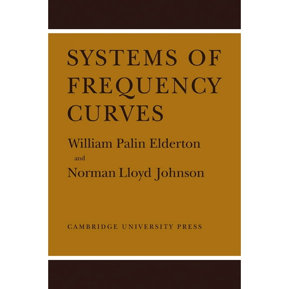 Systems of Frequency Curves, (Paperback)