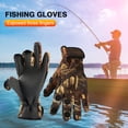 thumbnail image 4 of Muyoka Littleduckling 1 par de guantes de pesca resistentes al viento, antideslizantes, convertibles, para hombres y mujeres, para todas las estaciones, con 3 guantes sin dedos para motociclismo, tiro Muyoka Hogar, 4 of 7