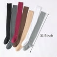 Breathable Socks For Mantel Hangers Letters Fall Toddlers High Opaque