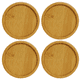 thumbnail image 1 of Posavasos para bebidas, posavasos para mesa de café, se adaptan a todo tipo de tazas, mesa de madera, posavasos rústicos de granja son perfectos para decoración del hogar, regalo de inauguración de, 1 of 5