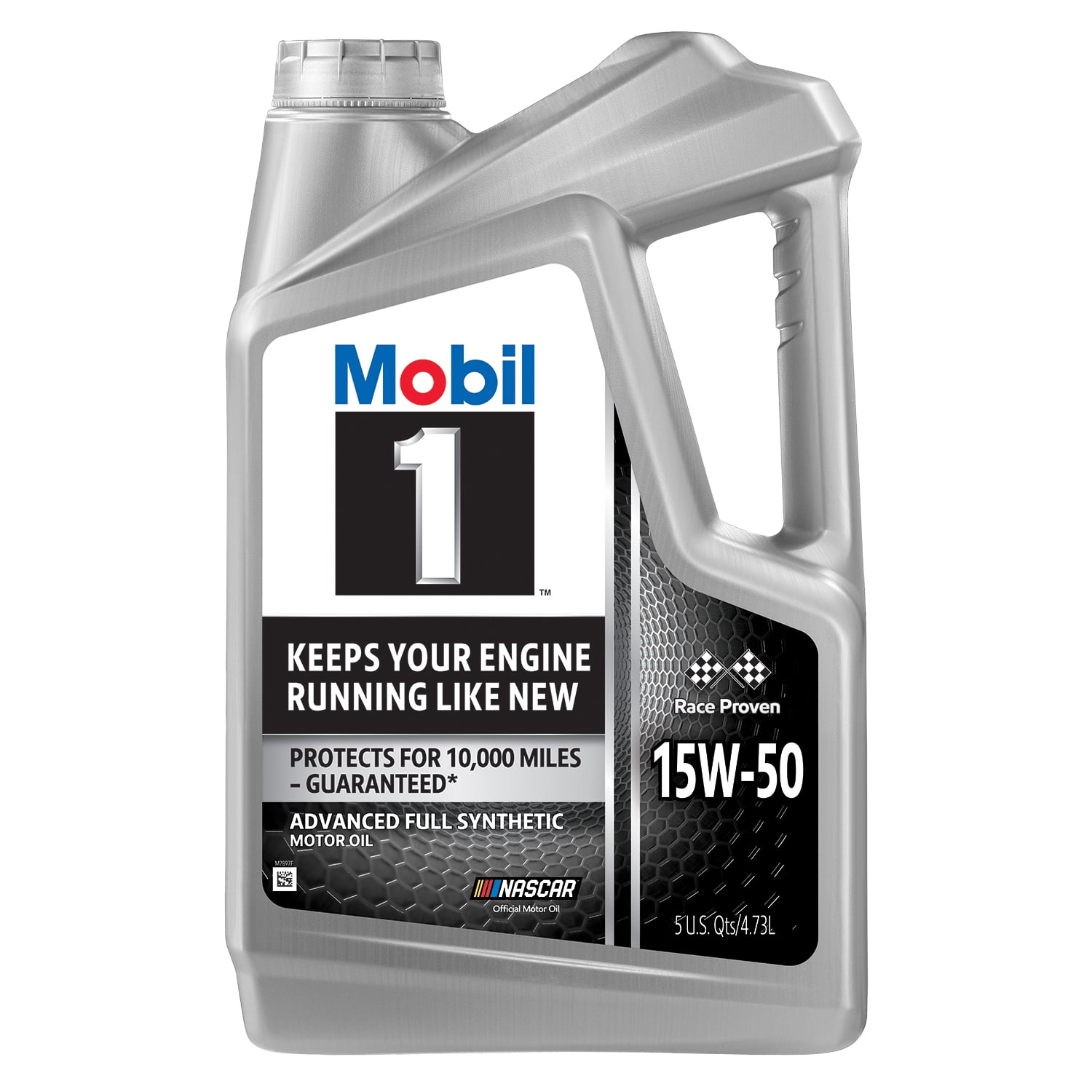 (3 pack) Mobil 1 Advanced Full Synthetic Motor Oil 15W-50, 5 qt (3 Pack) - 1