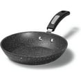 thumbnail image 1 of Starfrit The Rock 24 cm (9.5") Non-Stick Fry Pan, Durable Forged Aluminum, Oven Safe, PFOA Free, Easy to Clean, Black, 1 of 8