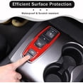 thumbnail image 3 of TINKI Gear Shift Button Frame Trim for Honda Pilot 2016-2022/ Ridgeline 2020-2023/ Passport 2019-2023, ABS Material Car Gear Shifter Button Panel Cover Decoration Accessories, 3 of 14