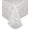 White, variant on Bordeaux Vinyl Table Cover - 60" x 120" Oblong
