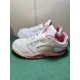 thumbnail image 2 of Ni - ke Ni - ke Boys Air Jordan 5 Low DX4390-116 White Basketball Shoes Sneakers Size 1.5, 2 of 5