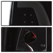 Spyder Auto 9038501 XTune Light Bar LED Tail Lights; Black Smoke; Fits select: 1997-1998 FORD F150, 1999-2007 FORD F250