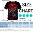 thumbnail image 4 of Rebaike 3D Cobra Snake T Shirt Serpent Graphic Tee Yin Yang Style All Over Print Shirt for Men Women Streetwear Fashion, 4 of 7