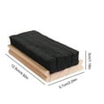 thumbnail image 3 of Felt Chalkboard Eraser, Wooden Blackboard, Qyaukm Large Advanced Wood Blackboard Eraser Cleaner Dustless, Suitable for Teacher Students Office Classroom, Chalk Eraser, 1Pack, 3 of 8