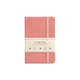 thumbnail image 2 of Notebook A6 Leather Hardcover Journal Notebook 160 Pages Lined with Elastic Closure and Pen Holder(Pink,1-Piece) Rkxzt, 2 of 8