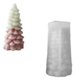 thumbnail image 2 of FENOHREFE Silicone Candle Mould Christmas Tree Plaster Mold Cake Chocolate Making Tool Gypsum Soap Molds Crystal Resin Molds, 2 of 7