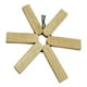 thumbnail image 1 of Almohadilla de madera resistente al calor para mesa antideslizante para decoración de cenas A, 1 of 9