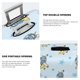thumbnail image 3 of Fotbe Cartoon Turtle Funda Protectora para Equipaje, Antirrayones y Resistente a la Suciedad, Compatible con Maletas de 18 a 32 Pulgadas-Small, 3 of 7