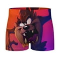 thumbnail image 4 of Looney Tunes Taz-Mania Mens Boxer Briefs Active Stretch Breathable Underwear, Comfortable Gym Boxer Briefs, 4 of 7
