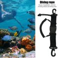 thumbnail image 4 of Cámara de buceo, correa de cordón antipérdida, cuerda de bobina de resorte a prueba de pérdidas, hebilla de liberación rápida para herramienta de buceo subacuático FLhrweasw Nuevo, 4 of 7