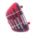 thumbnail image 2 of Juego de 5 extractores de tornillos dañados de acero, guía de broca, removedor de pernos rotos, fácil de extraer, 2 of 4