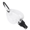 thumbnail image 4 of Empty Keychain Spray Bottle, Heart Shape Spray Bottle 50ml 11x6.5x2.8cm PET Plastic  For Purified Water Toner For Outdoor Travel Use ANGGREK Boquilla de pulverización negra, 4 of 8