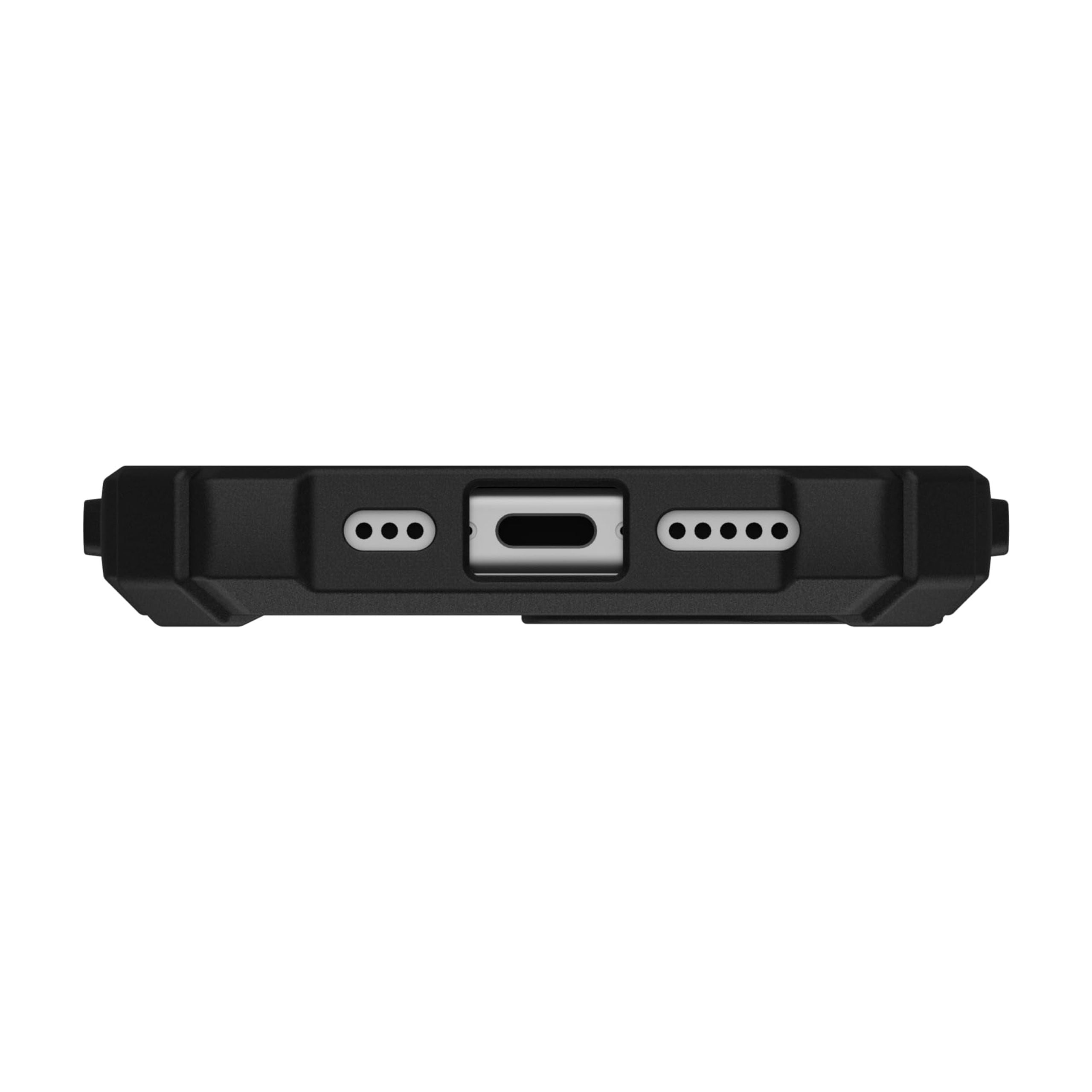 UAG iPhone 16 Case 6.1" Plasma XTE - Compatible with MagSafe Charging& Kickstand Rugged Shockproof Anti-Slip Military Grade Protective Cover, Black/Orange